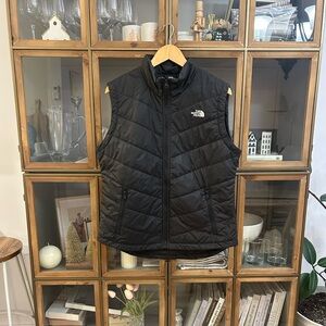 The North Face Black Puffer Vest